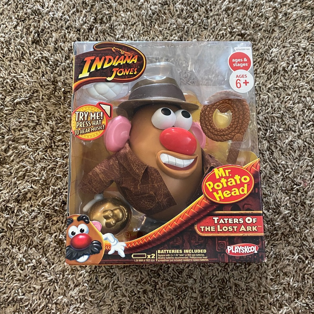 Indiana Jones Mr. Potato Head - Playskool